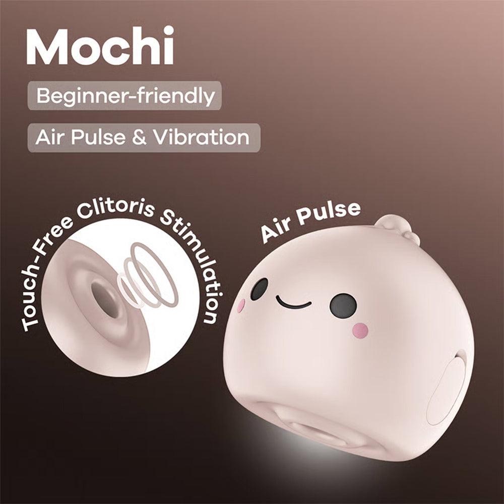 Satisfyer – Mochi – Luftimpuls-Vibration – Beige