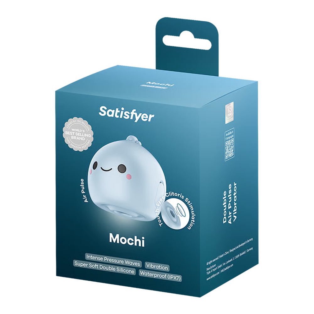 Satisfyer – Mochi – Luftimpuls-Vibration – Frostblau