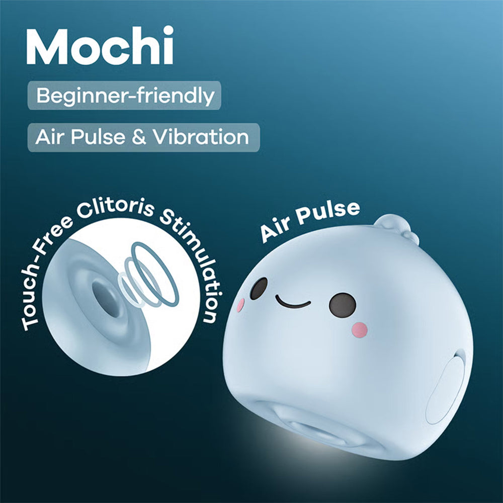 Satisfyer – Mochi – Luftimpuls-Vibration – Frostblau