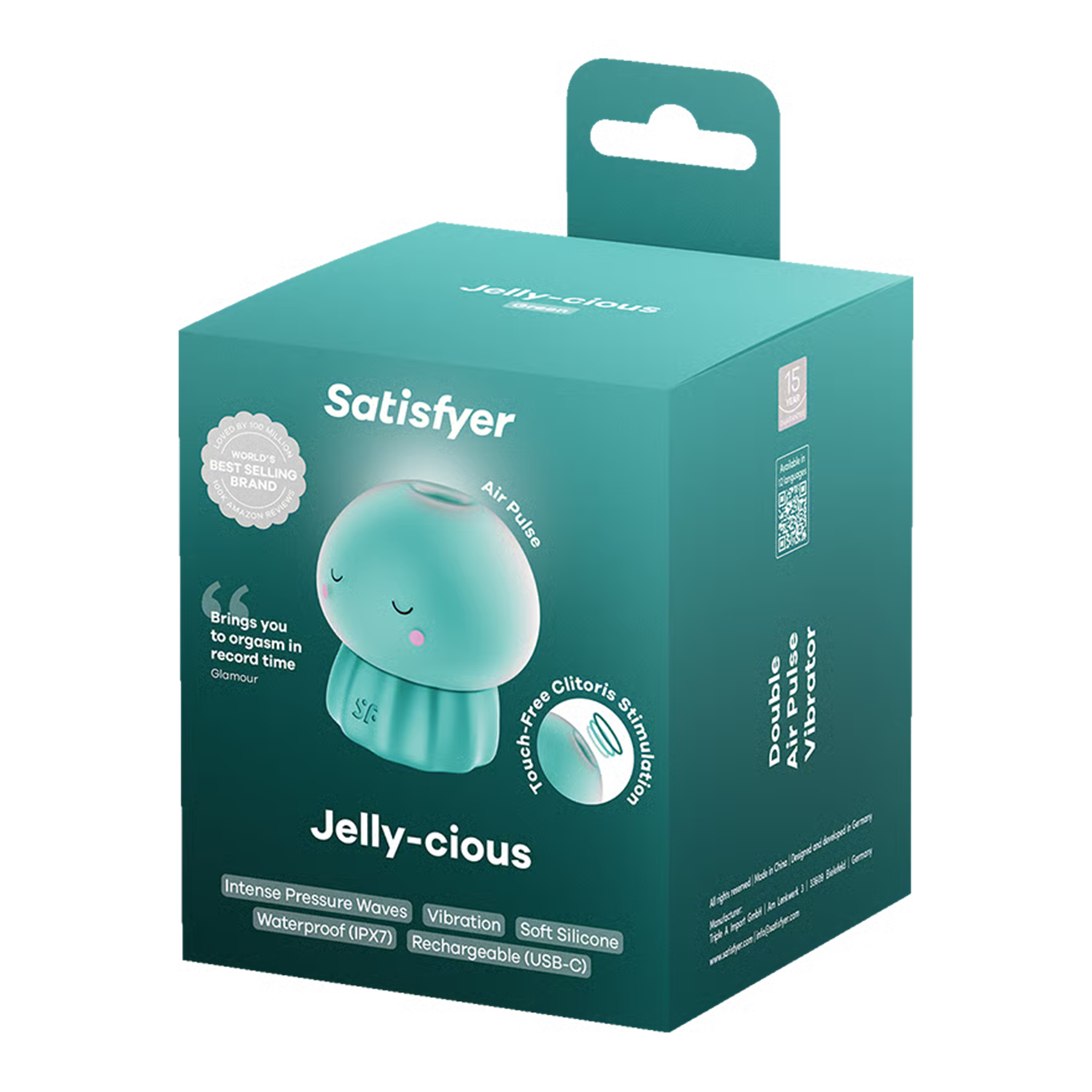 Satisfyer – Jelly-cious – Air Pulse Vibrator – Grün