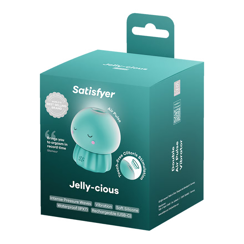 Satisfyer – Jelly-cious – Air Pulse Vibrator – Grün