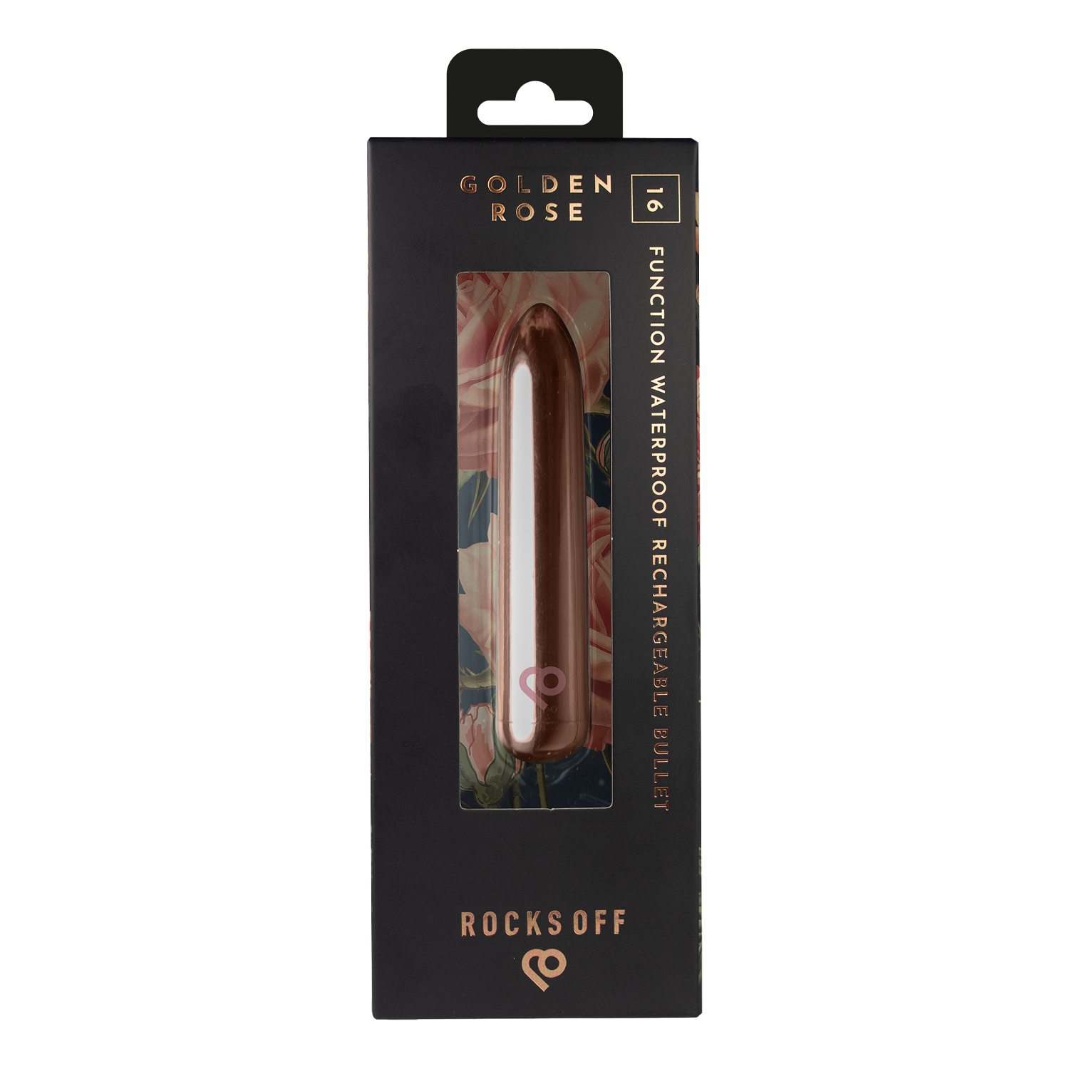 2: Rocks-Off – Wiederaufladbarer Bullet-Vibrator – Golden Rose