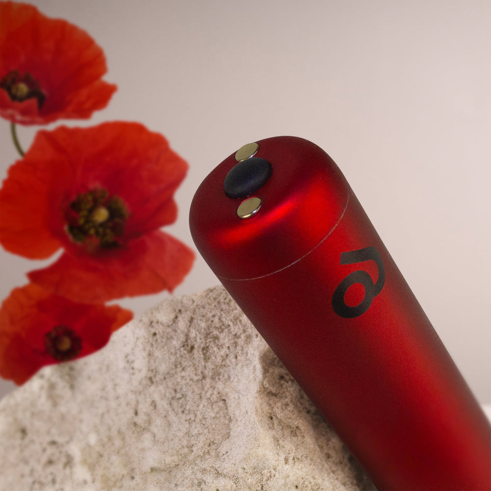 8: Rocks-Off – Wiederaufladbarer Bullet-Vibrator – Mohnrot