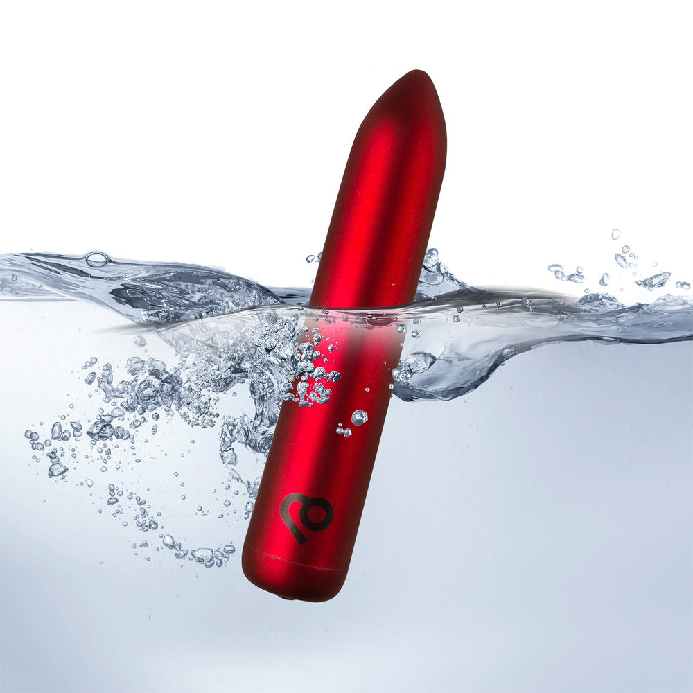 6: Rocks-Off – Wiederaufladbarer Bullet-Vibrator – Mohnrot