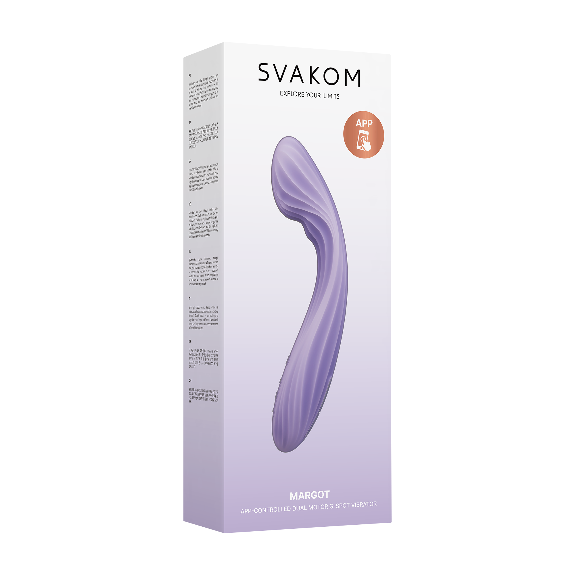 2: SVAKOM Margot – Dual-Motor-G-Punkt-Vibrator mit App-Steuerung – Flieder