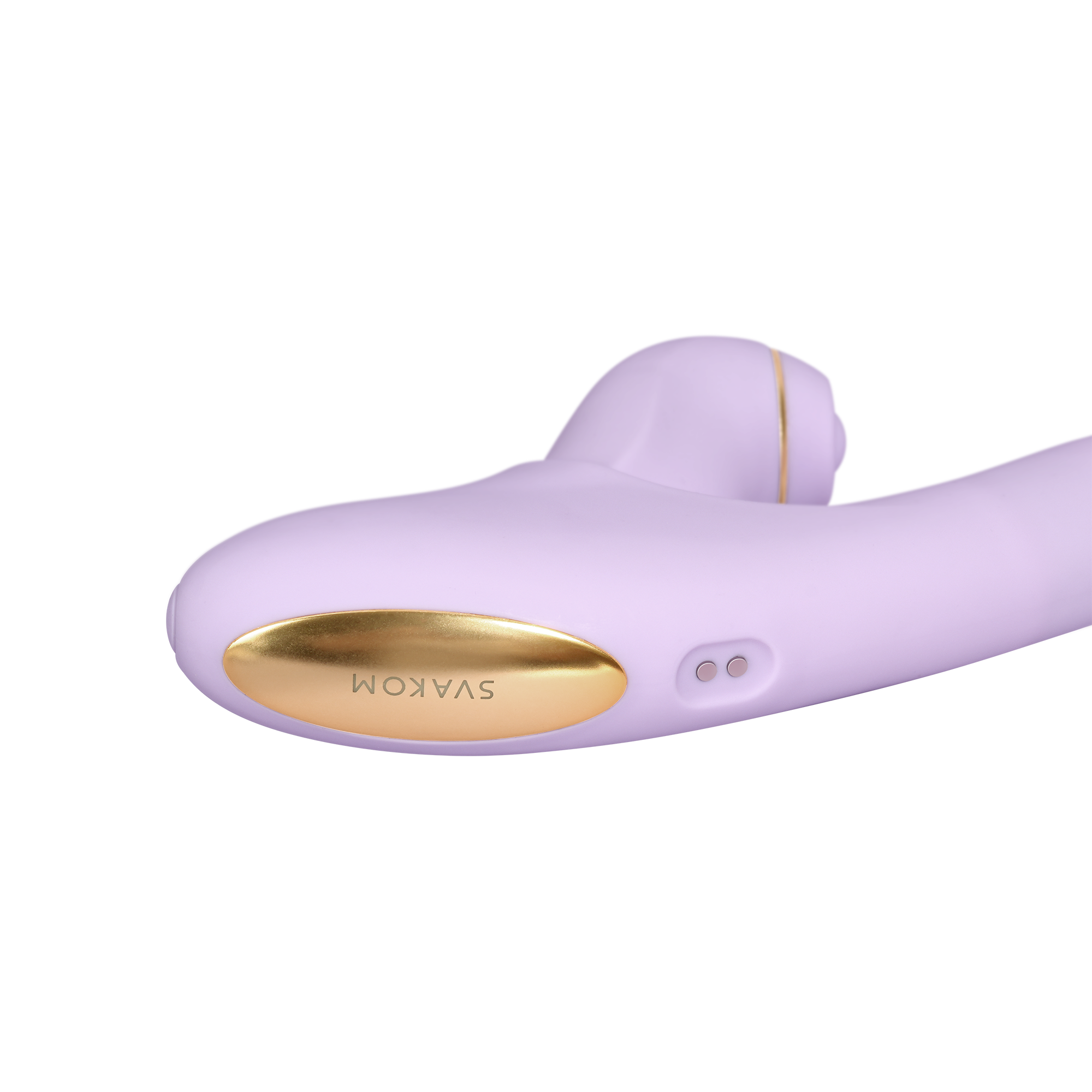 6: SVAKOM DuoGlow – Thrusting Perlenvibrator mit Pulsating Stimulator – Lila