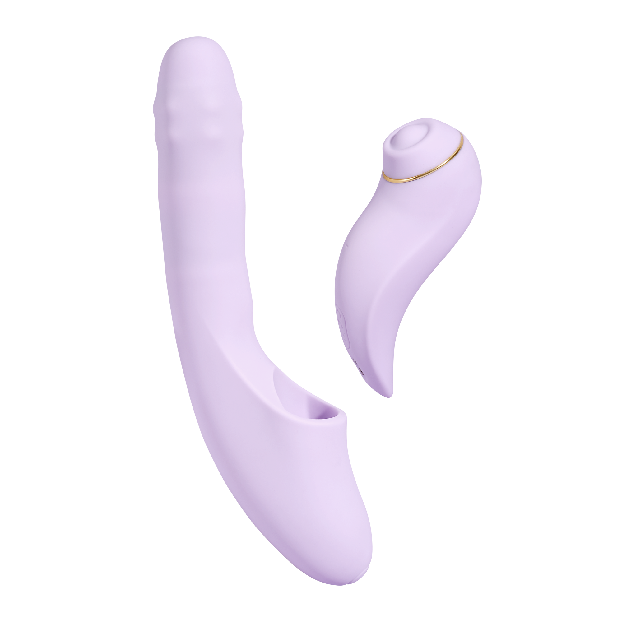 SVAKOM DuoGlow – Thrusting Perlenvibrator mit Pulsating Stimulator – Lila