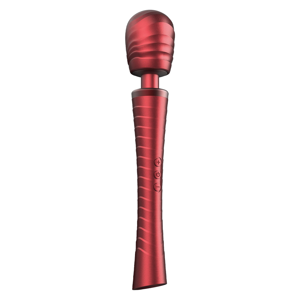 4: MANWAN - Man.Wand Edgy - Zauberstab-Vibrator - Red Velvet