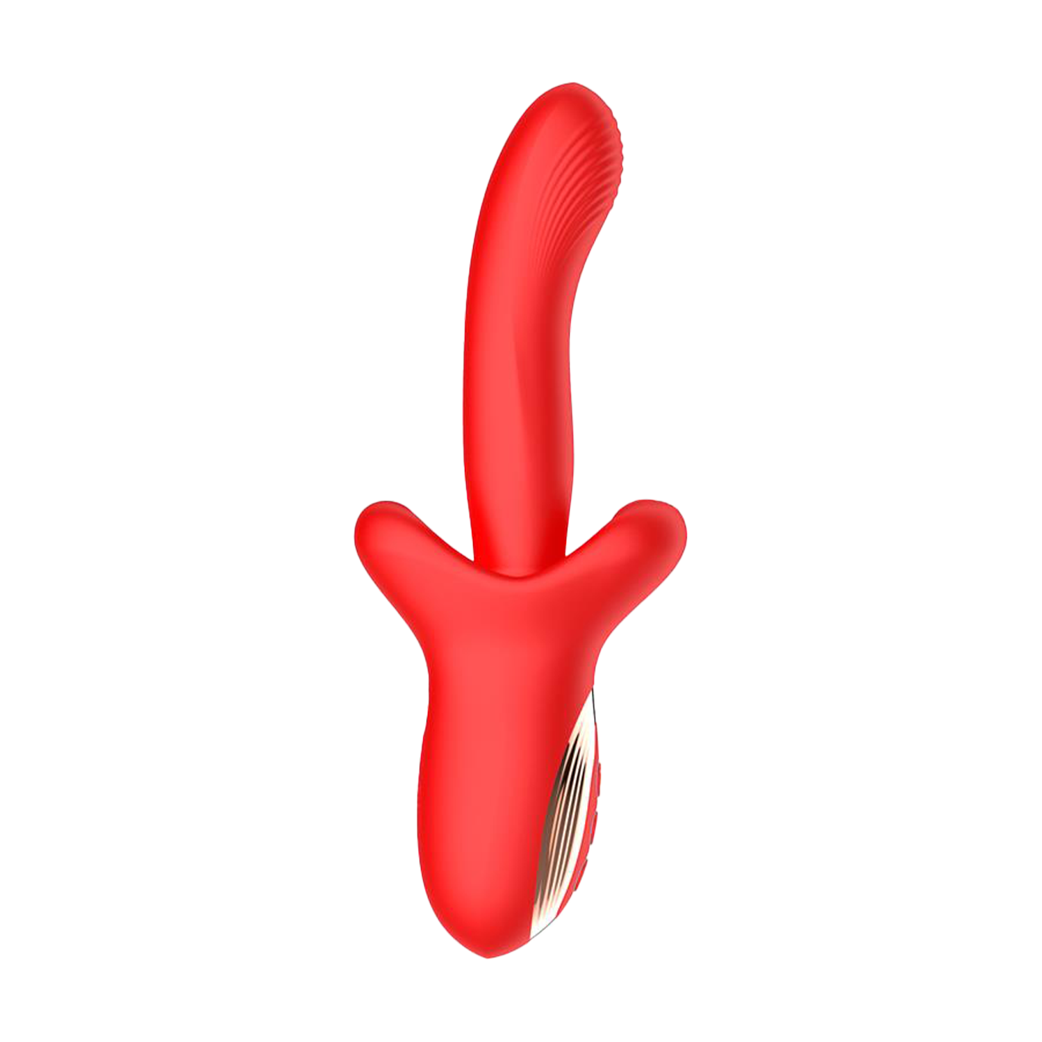 IY - Vyron - Stoß- und Beißvibrator - Rot