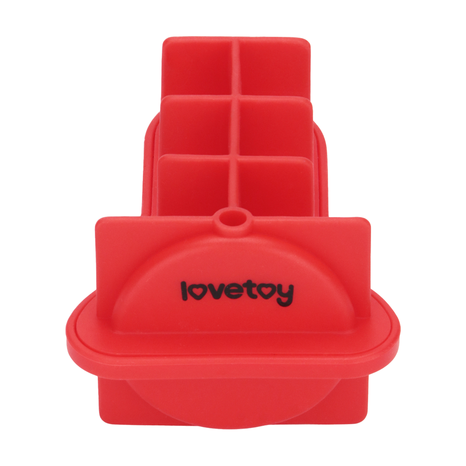 LoveToy - Mace Silikon-Eiswürfelform - Mini-Penis - Rot