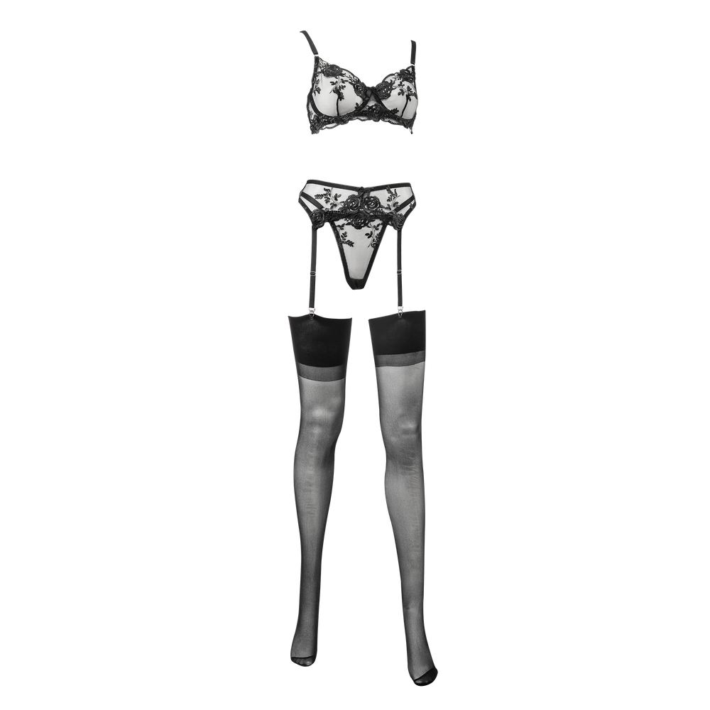 5: Amorable by Rimba – Sexy Dessous-Set – Schwarz