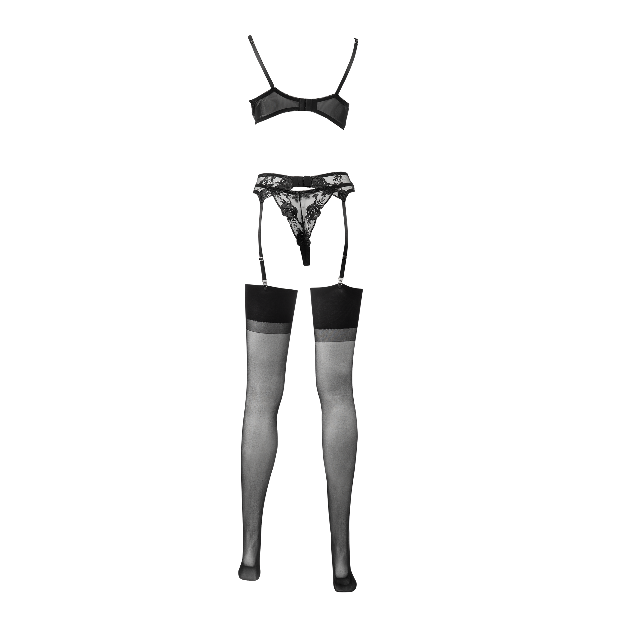 Amorable by Rimba – Sexy Dessous-Set – Schwarz