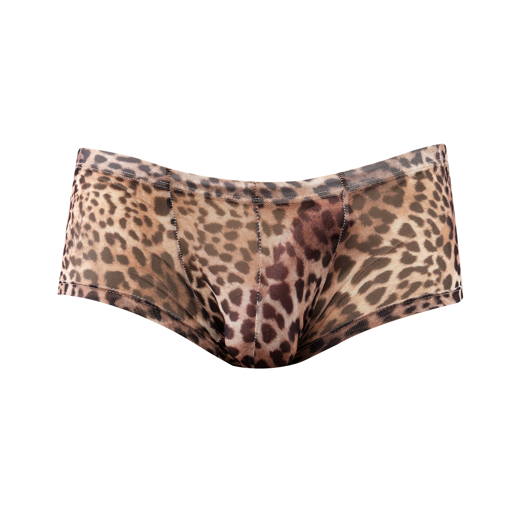Amorable by Rimba – Transparente Leoparden-Shorts