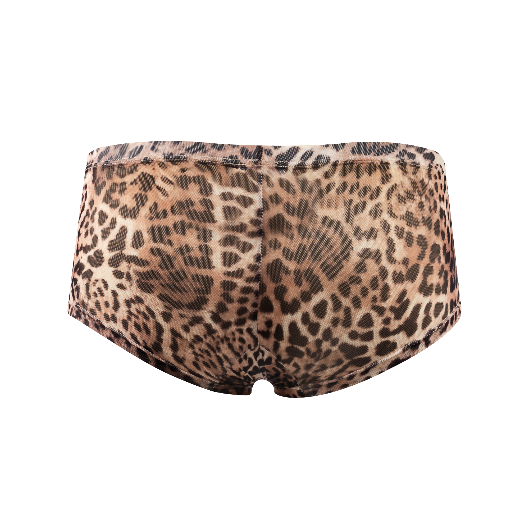 Amorable by Rimba – Transparente Leoparden-Shorts