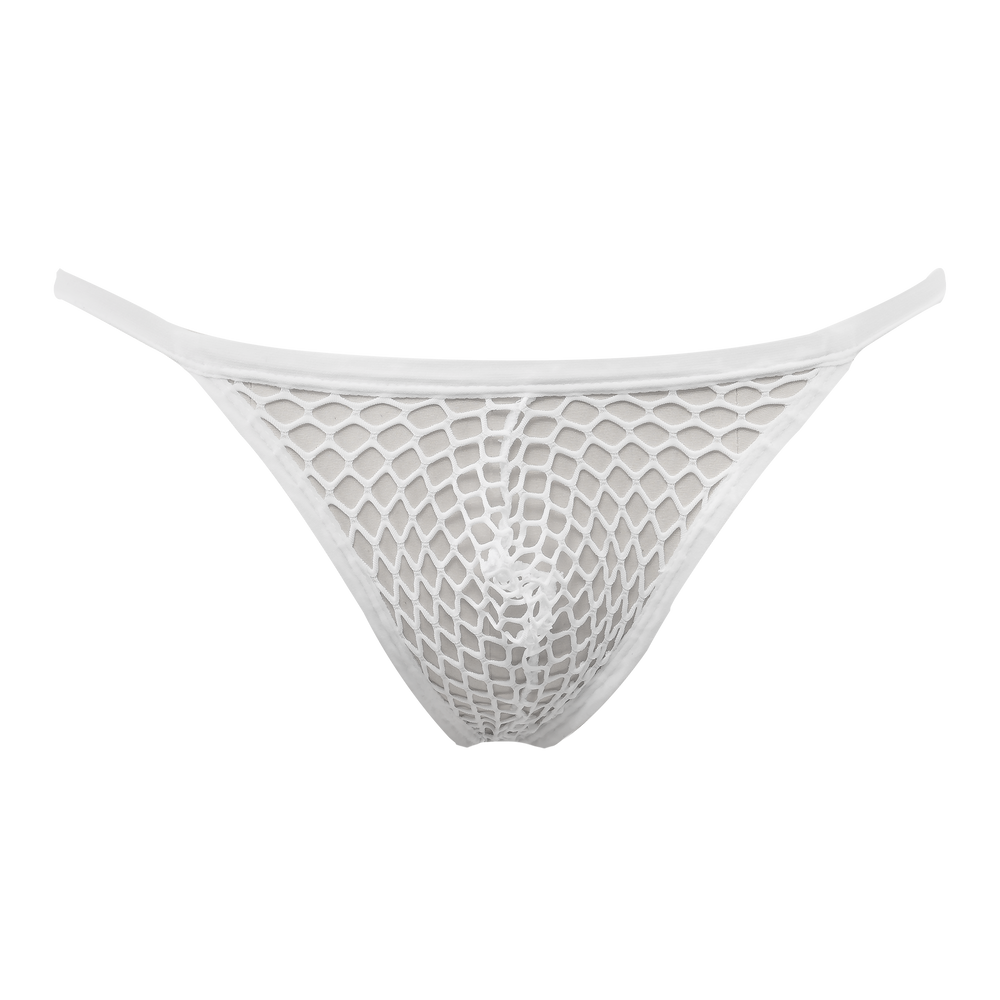 4: Amorable by Rimba – Netz-String – Einheitsgröße – Weiß