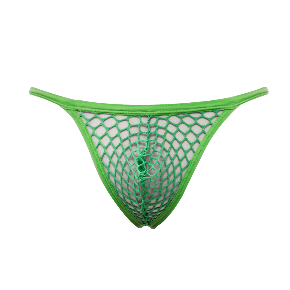 4: Amorable by Rimba – Netz-String – Einheitsgröße – Grün