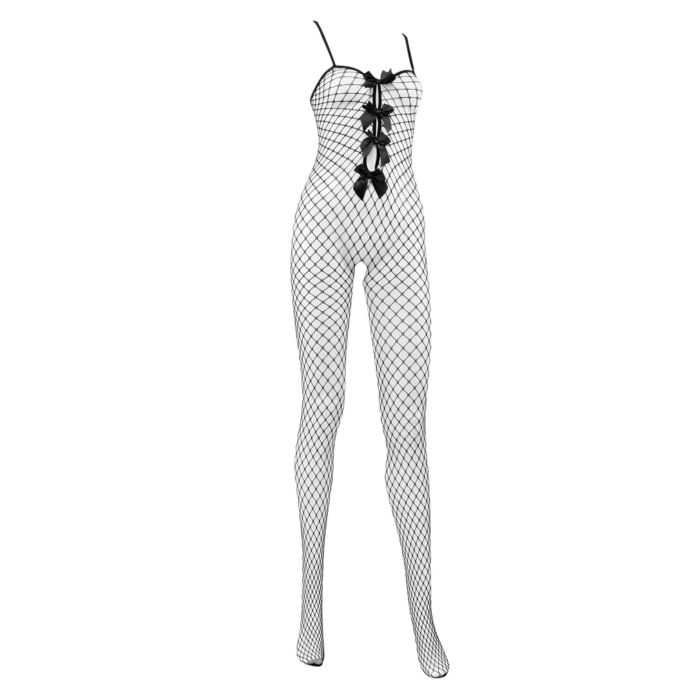 5: Amorable by Rimba – Offener Catsuit – Einheitsgröße – Schwarz