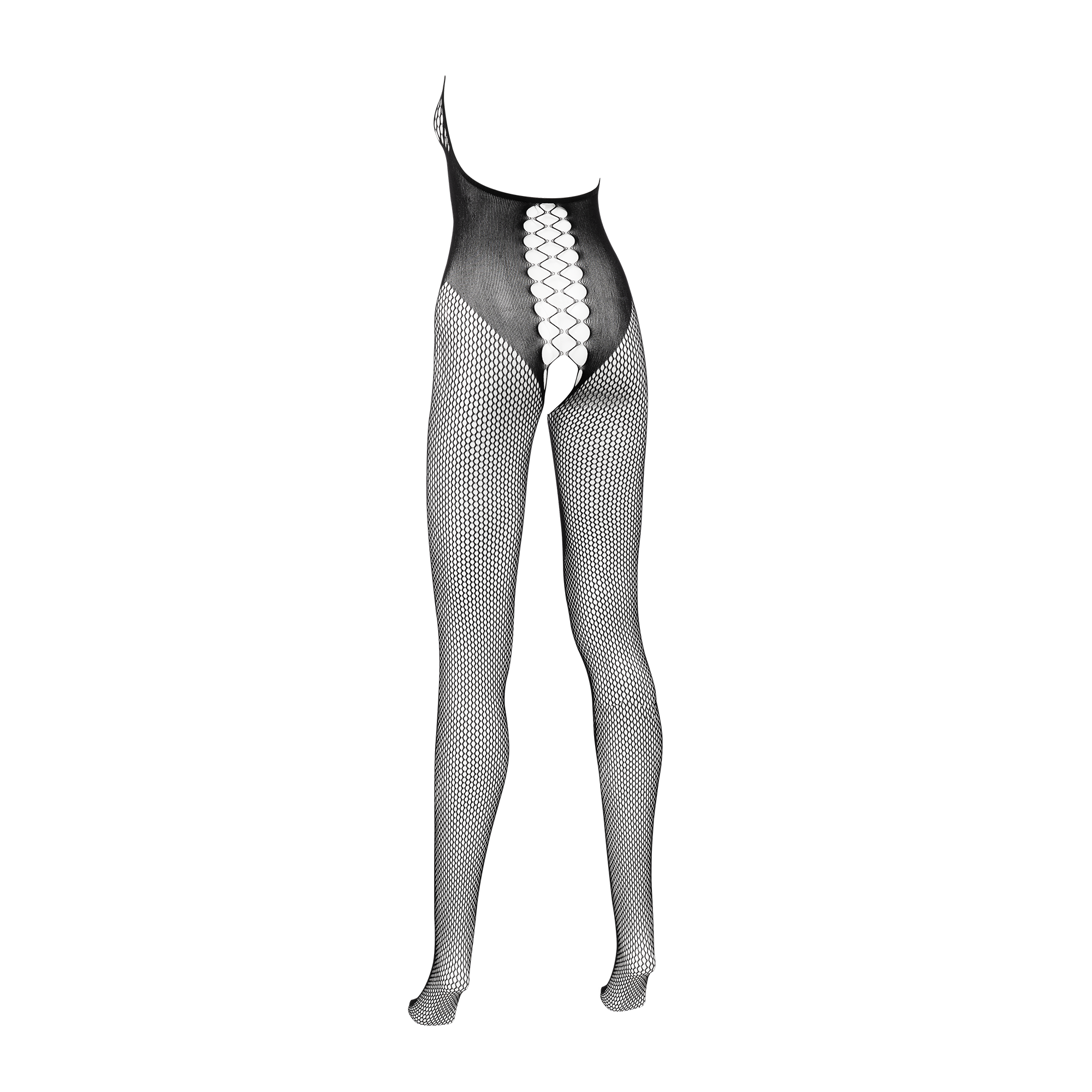 6: Amorable by Rimba – Offener Catsuit – Einheitsgröße – Schwarz