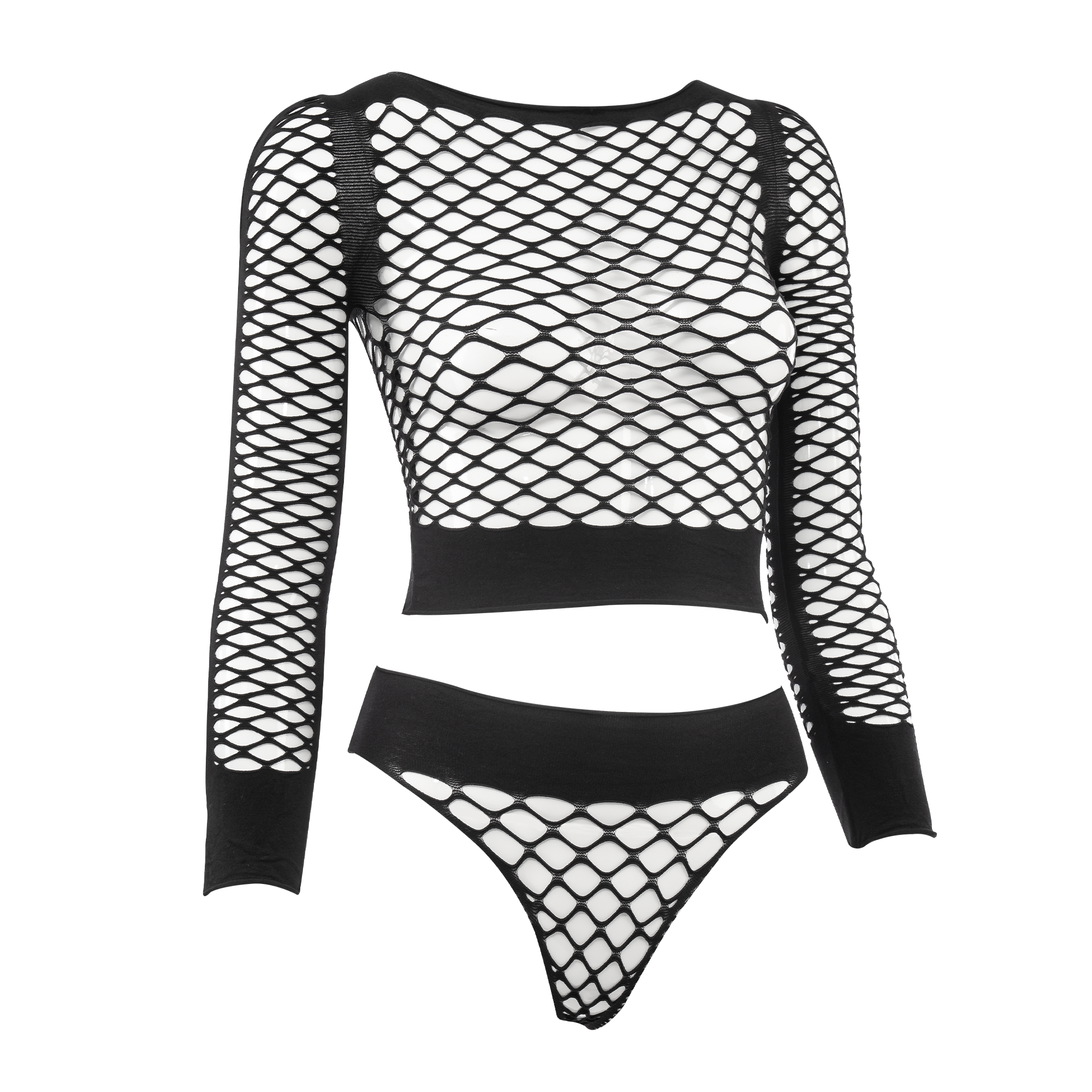 5: Amorable by Rimba – Sexy Netz-Set – Schwarz
