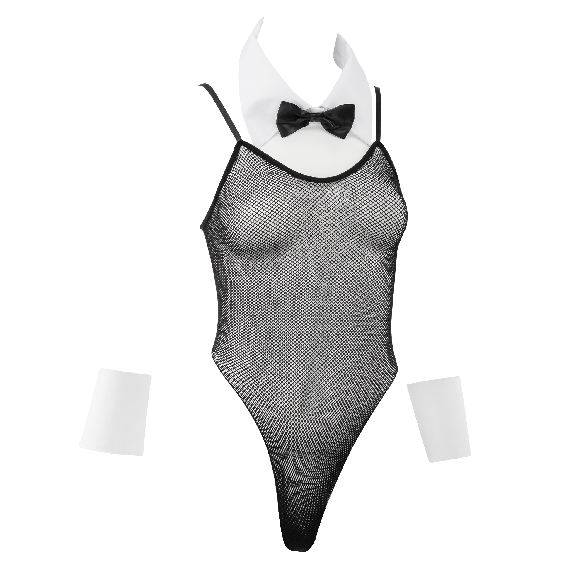 4: Amorable by Rimba – Kellnerinnen-Outfit – Einheitsgröße – Schwarz, Weiß