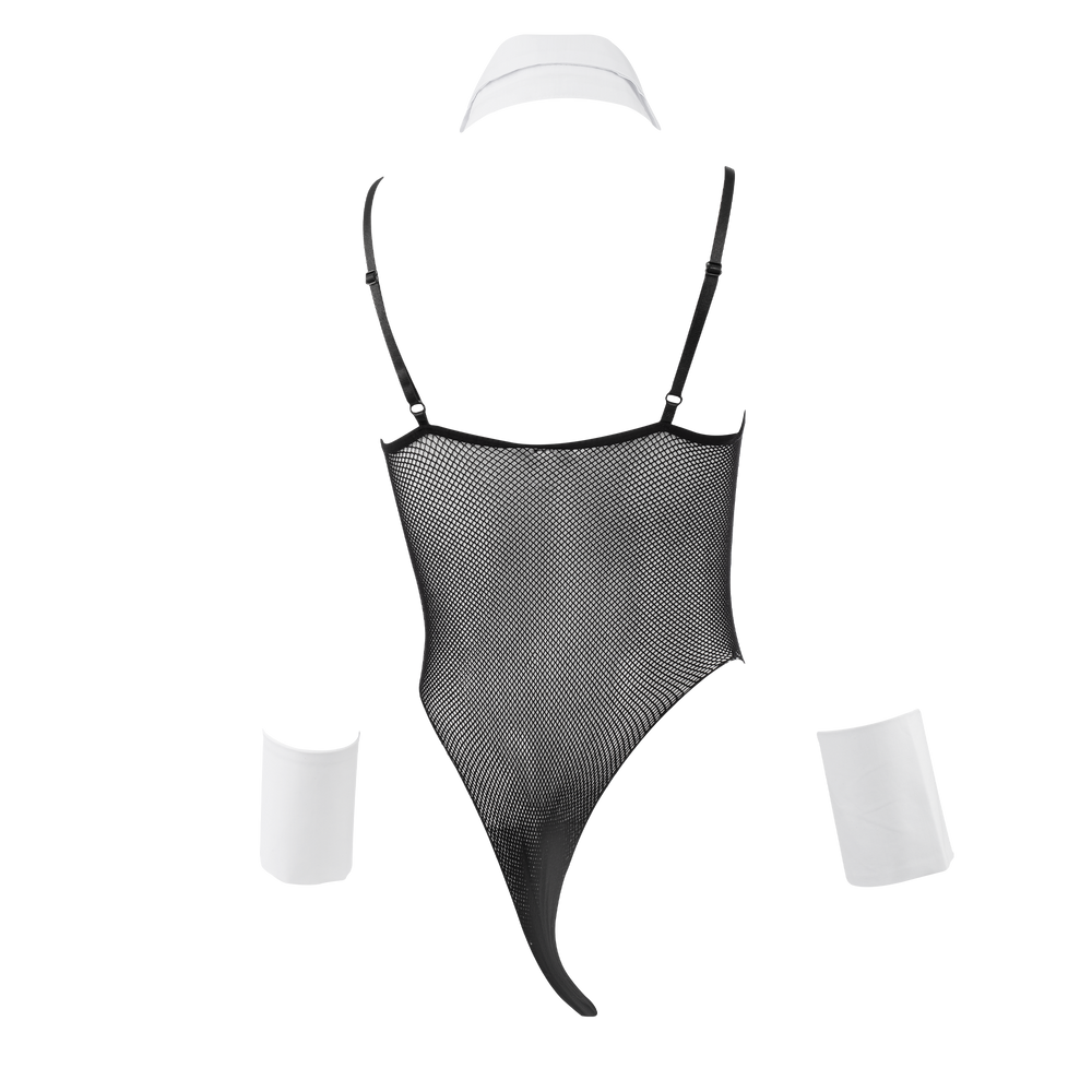 5: Amorable by Rimba – Kellnerinnen-Outfit – Einheitsgröße – Schwarz, Weiß