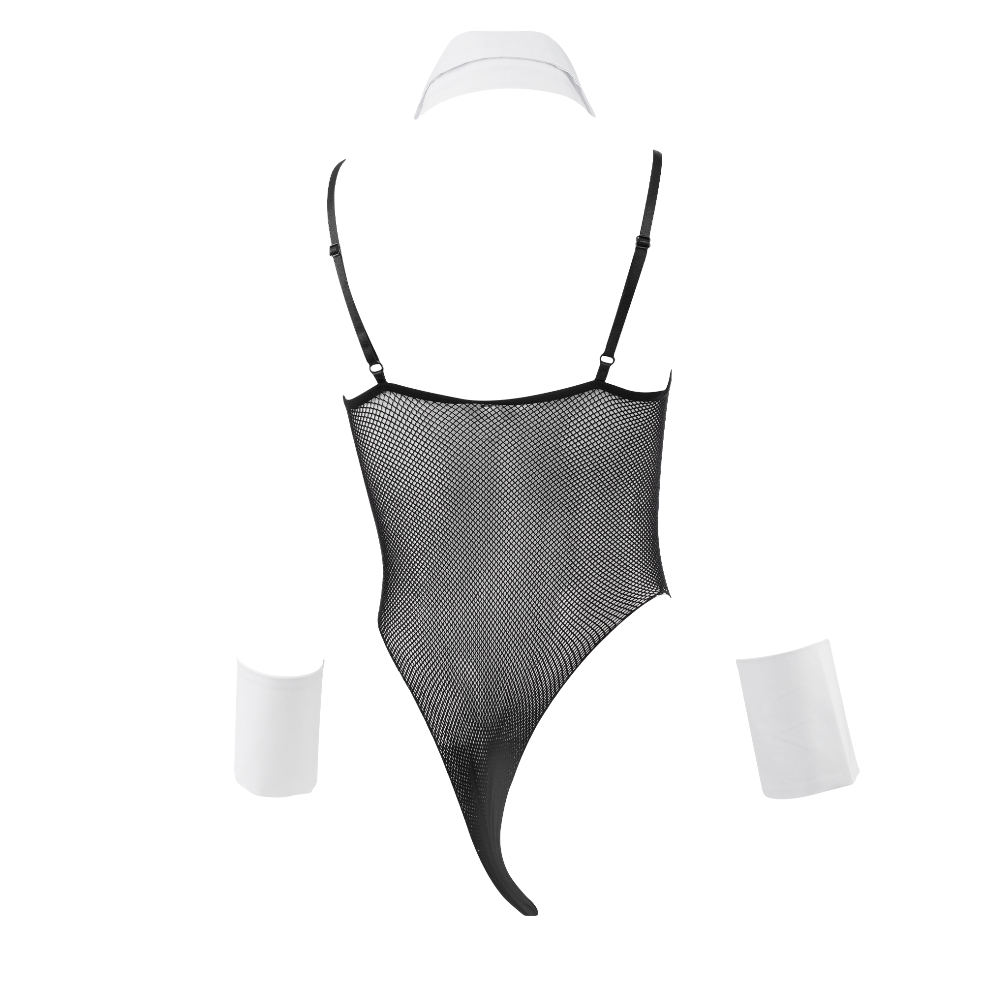 Amorable by Rimba – Kellnerinnen-Outfit – Einheitsgröße – Schwarz, Weiß