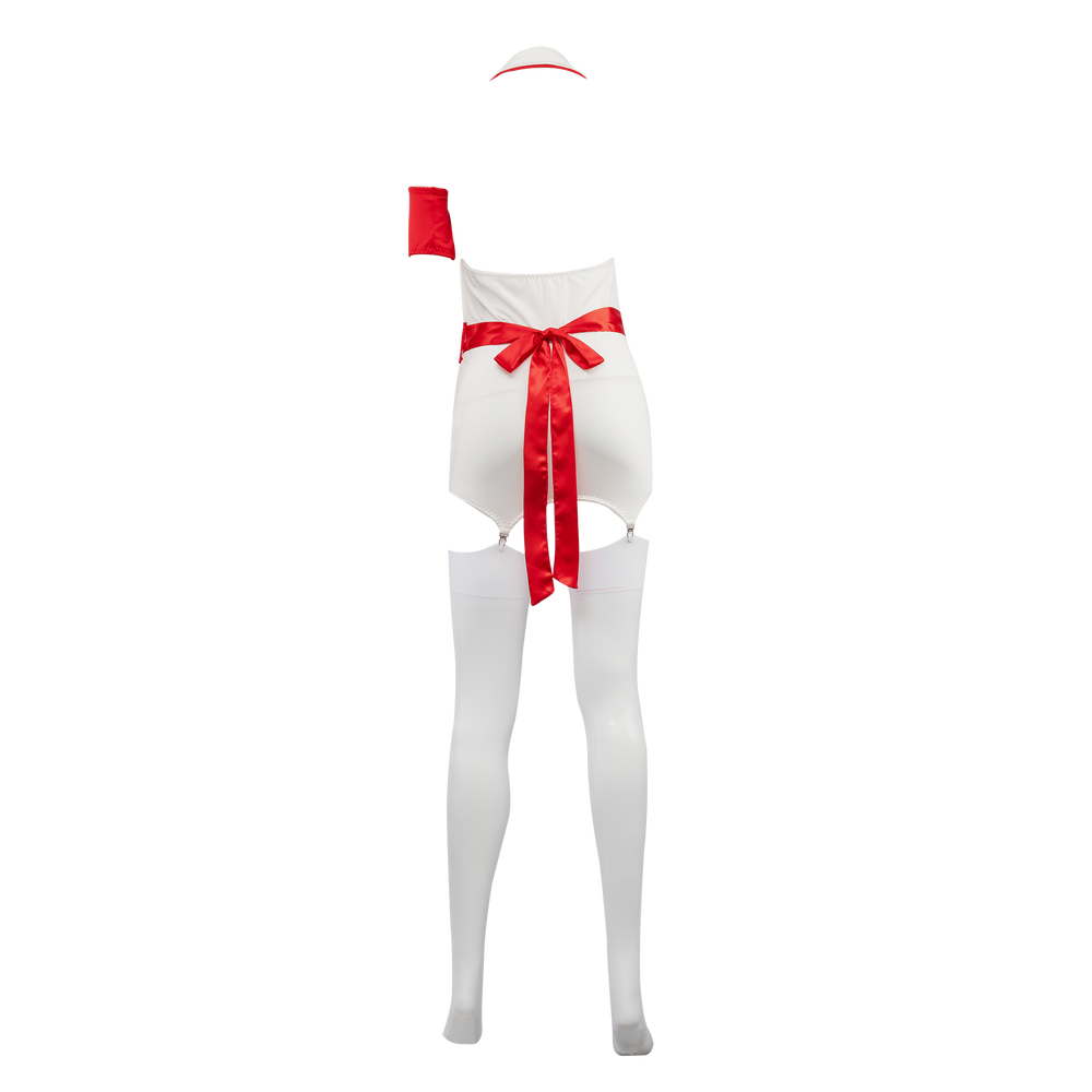 7: Amorable by Rimba – Krankenschwesteruniform – Weiß, Rot