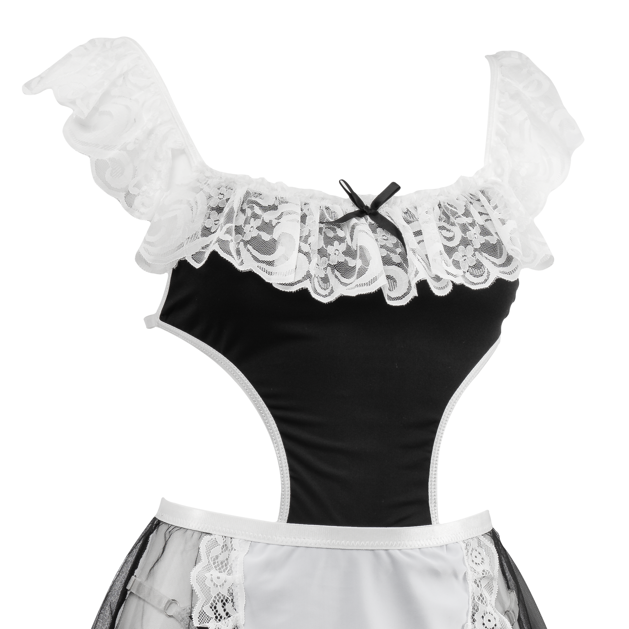 Amorable by Rimba – Dienstmädchenuniform – Schwarz, Weiß