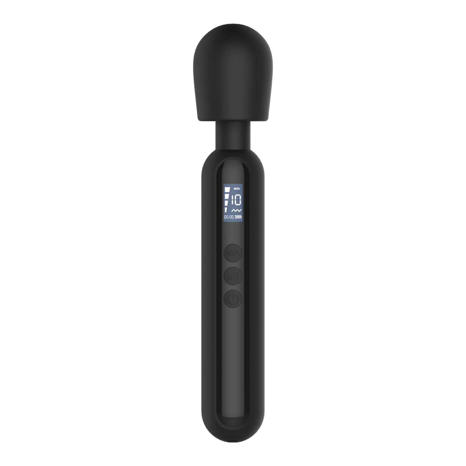 3: Rimba Toys – Sensual Nights SN10 – Mittelgroßer Stabmassager – Schwarz