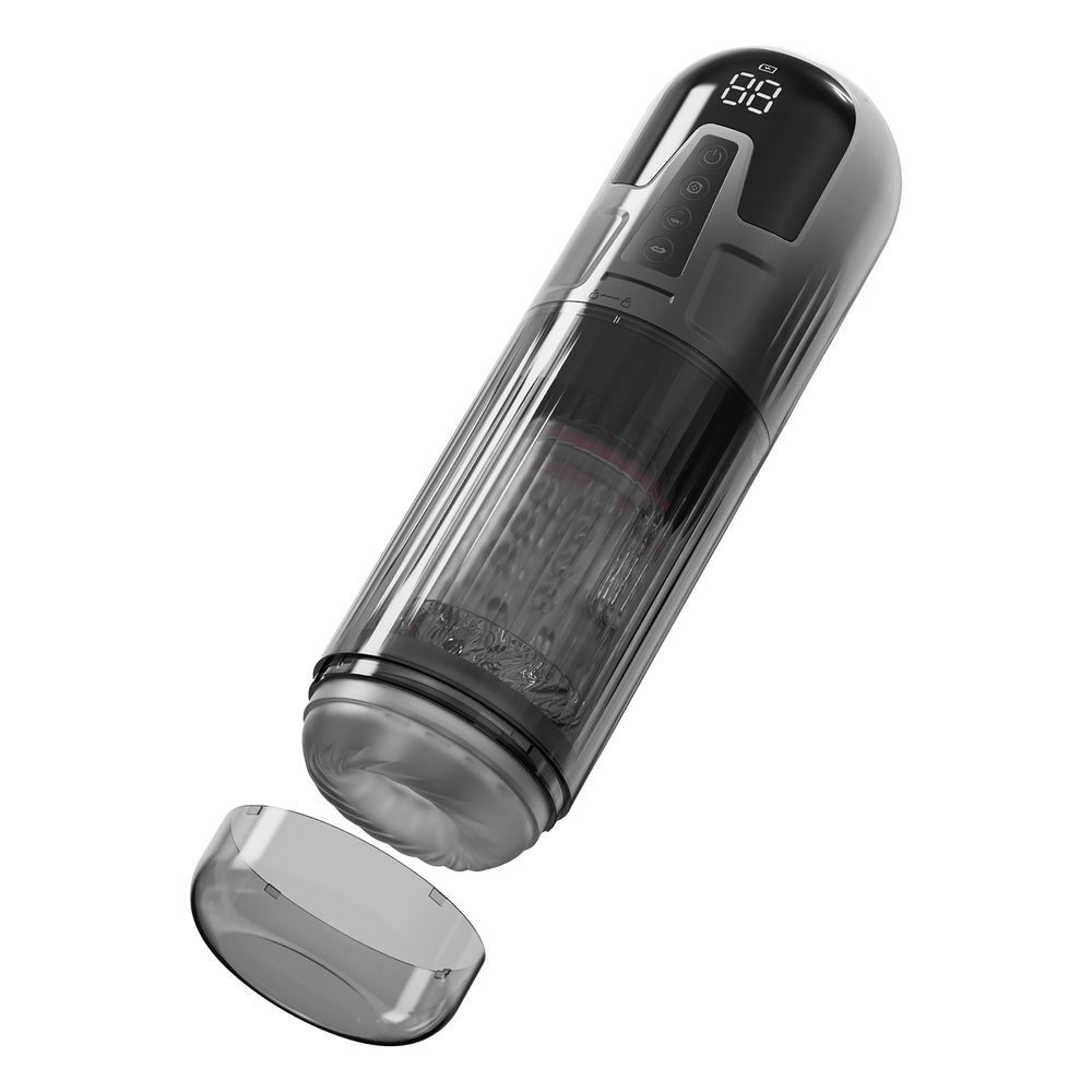 7: Rimba Toys – Orgastobator 08 Masturbator für Männer – Schwarz & Transparent