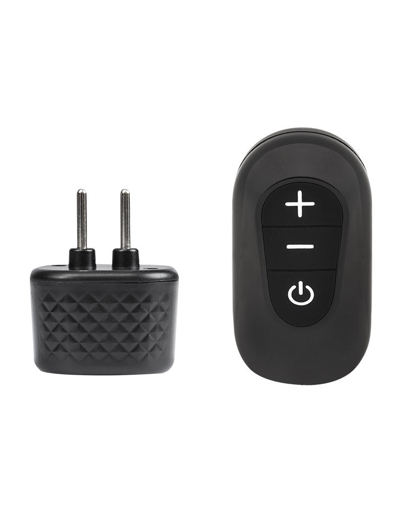 Rimba Electro Play – Mini Power Box, wiederaufladbar mit Fernbedienung – Schwarz
