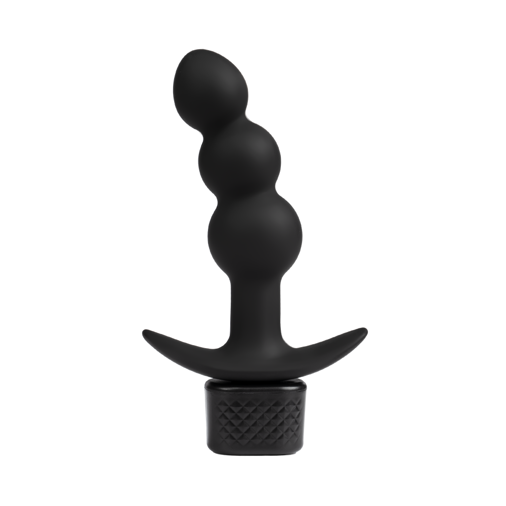 Rimba Electro Play – E-Stim Beads – Bipolar – Schwarz
