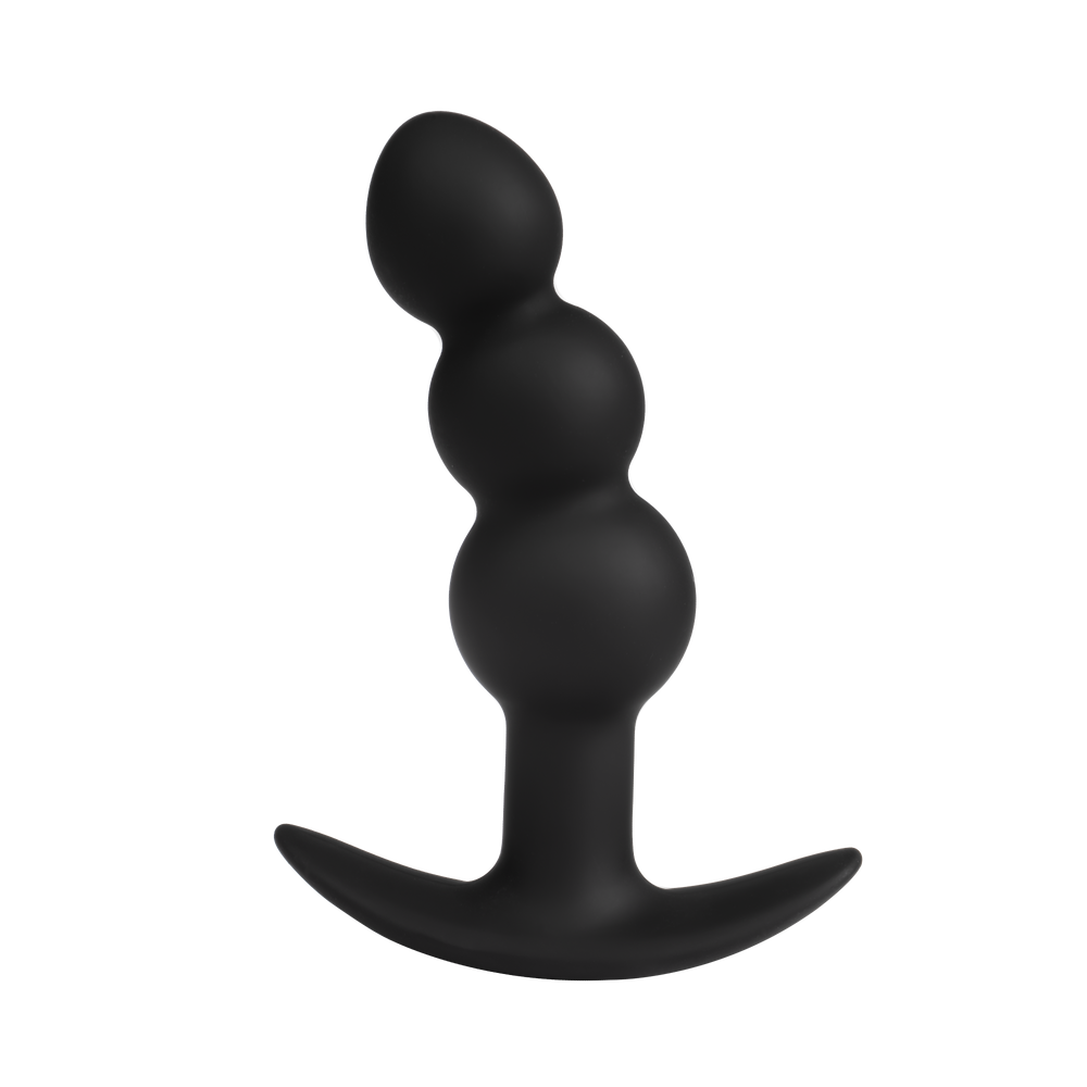 Rimba Electro Play – E-Stim Beads – Bipolar – Schwarz