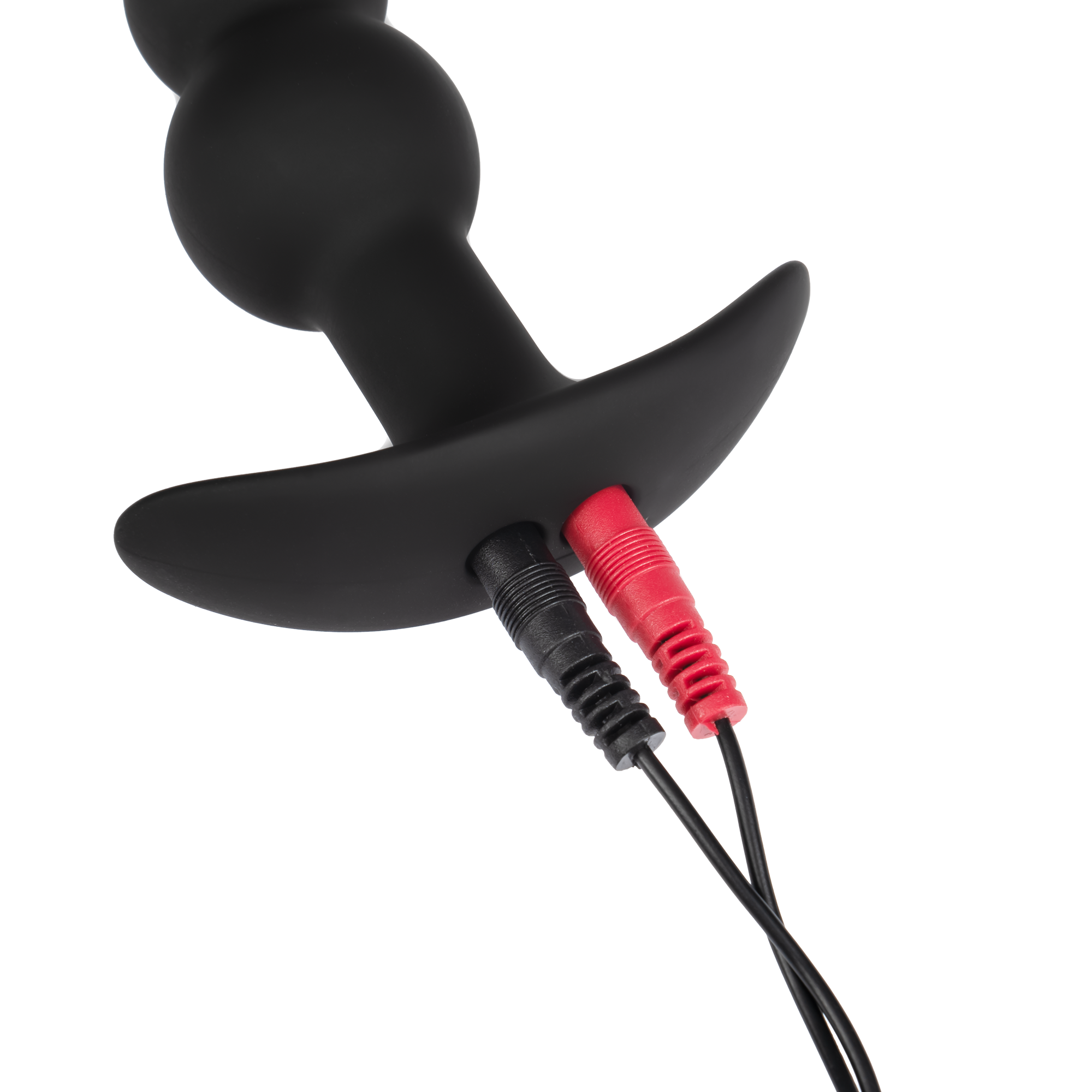 Rimba Electro Play – E-Stim Beads – Bipolar – Schwarz