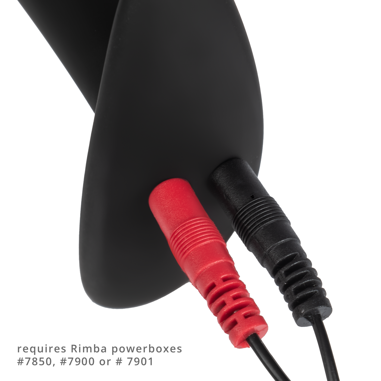 Rimba Electro Play – E-Stim Beads – Bipolar – Schwarz