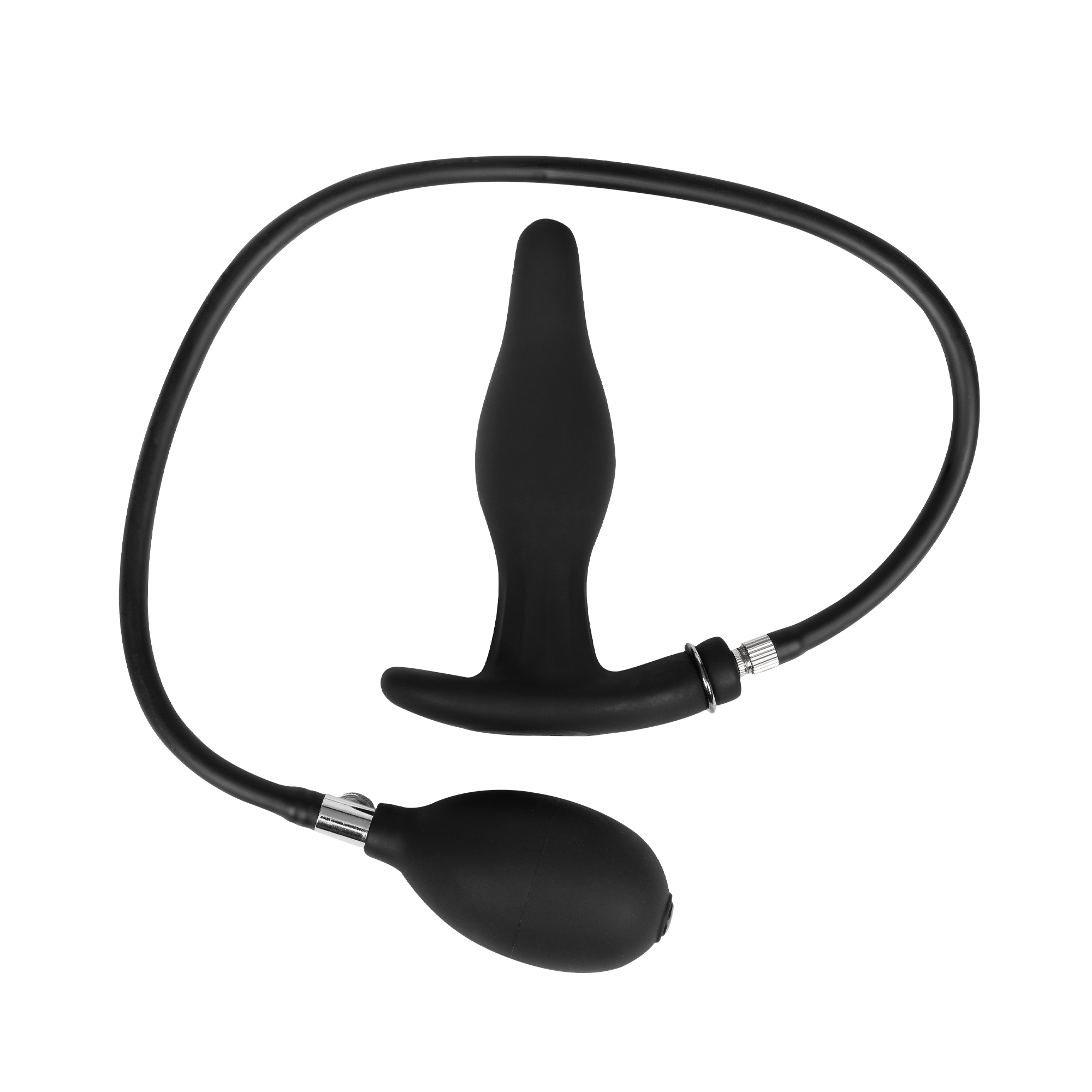 8: Rimba Electro Play - E-Stim Analplug mit Pumpe - Bipolar - Schwarz