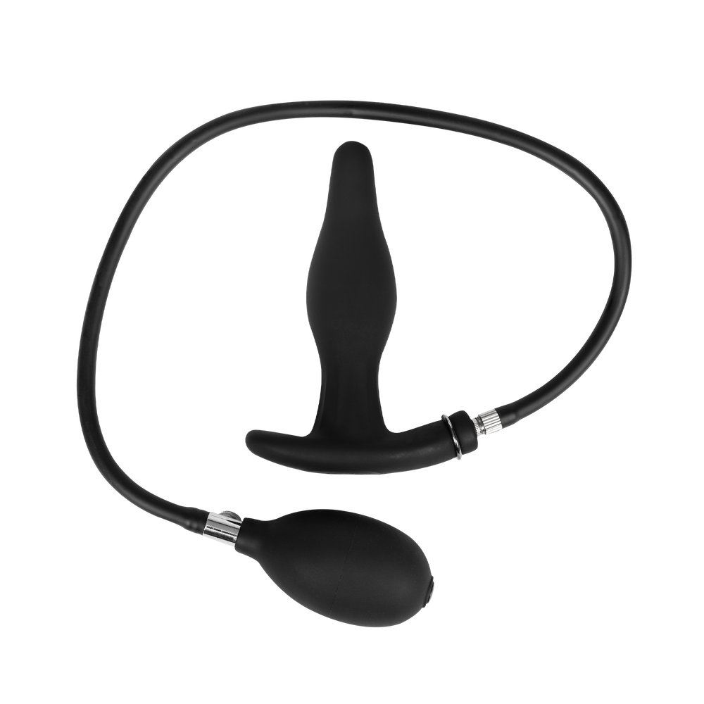 8: Rimba Electro Play - E-Stim Analplug mit Pumpe - Bipolar - Schwarz