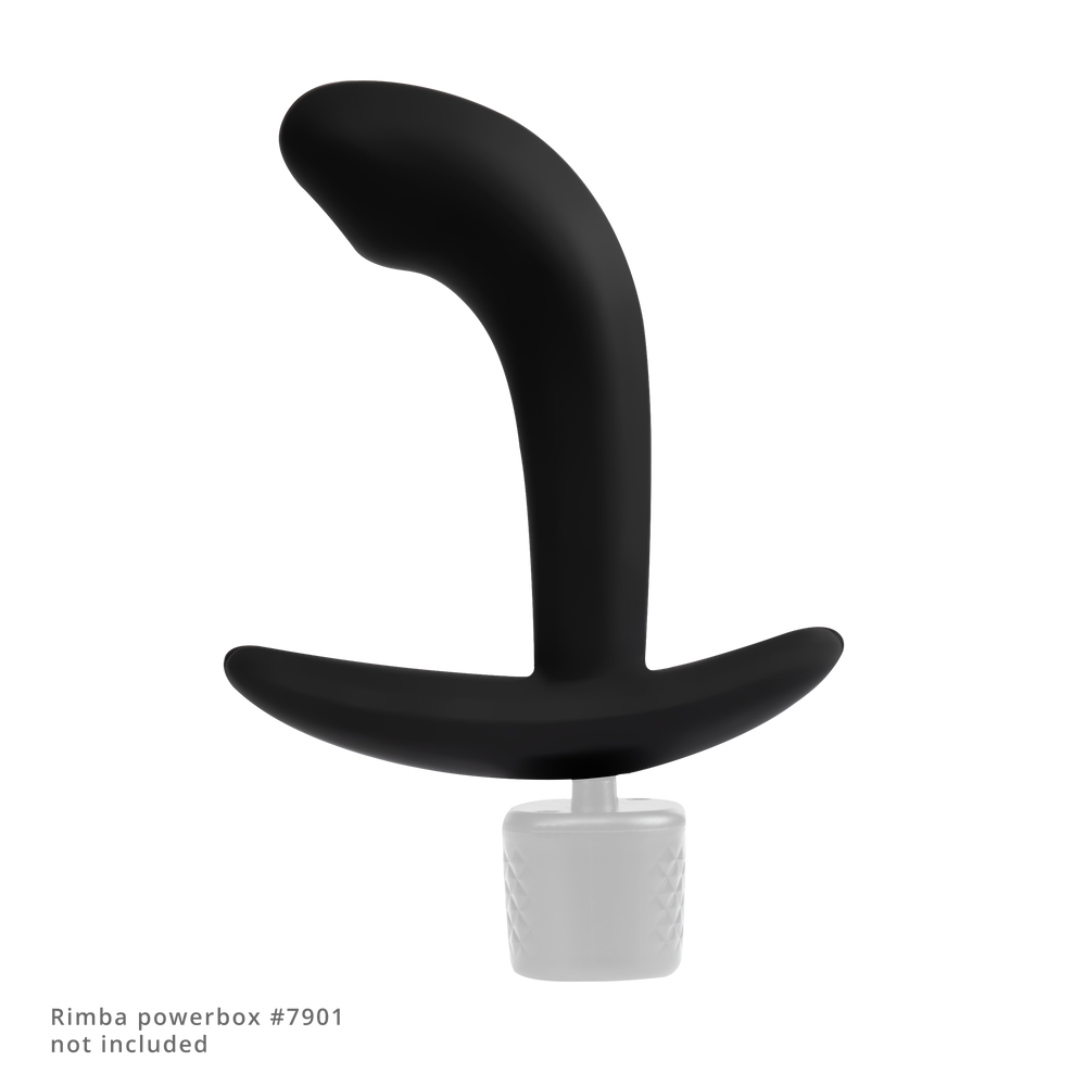 13: Rimba Electro Play – E-Stim Analplug – Bipolar – Schwarz