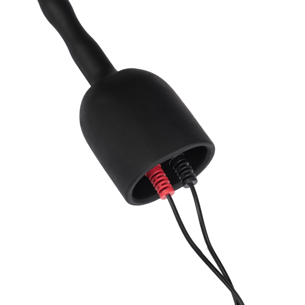 Rimba Electro Play – E-Stim Harnröhrendilatator – bipolar – Large – schwarz