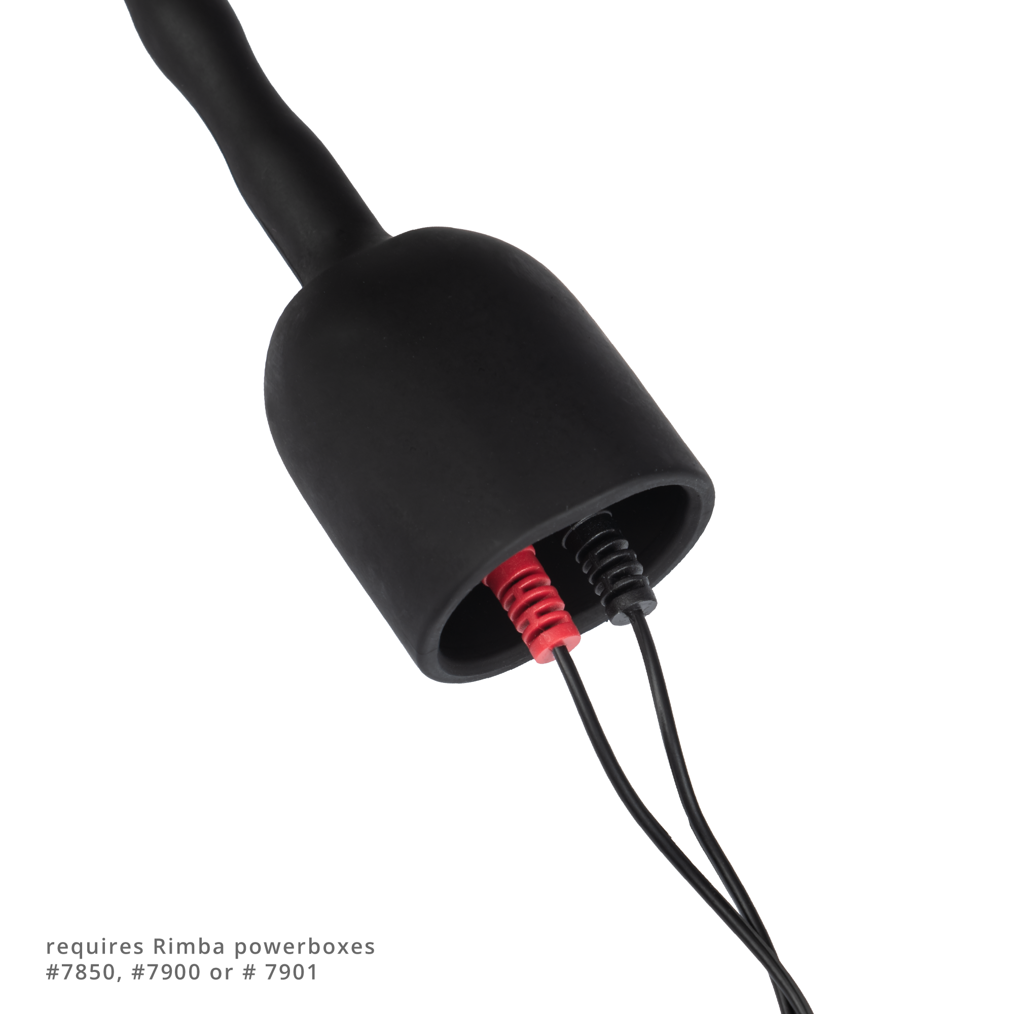 Rimba Electro Play – E-Stim Harnröhrendilatator – bipolar – Large – schwarz