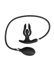 Rimba Electro Play – E-Stim Analplug mit Pumpe – bipolar – schwarz