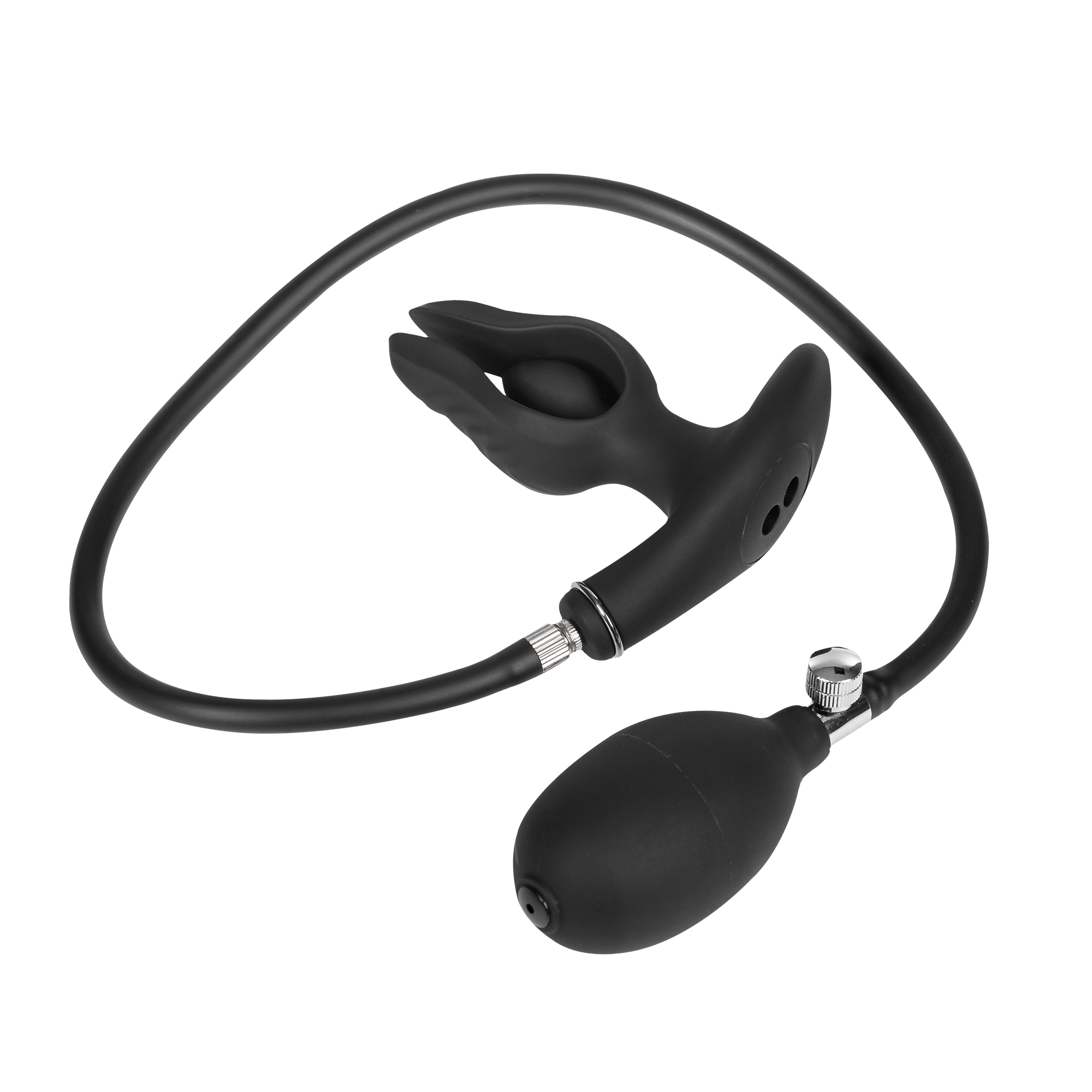 4: Rimba Electro Play – E-Stim Analplug mit Pumpe – bipolar – schwarz