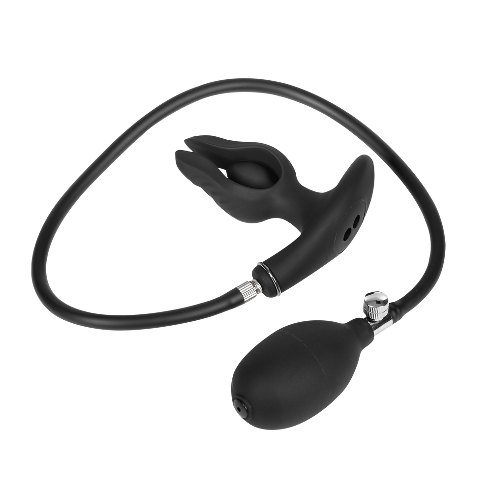 4: Rimba Electro Play – E-Stim Analplug mit Pumpe – bipolar – schwarz