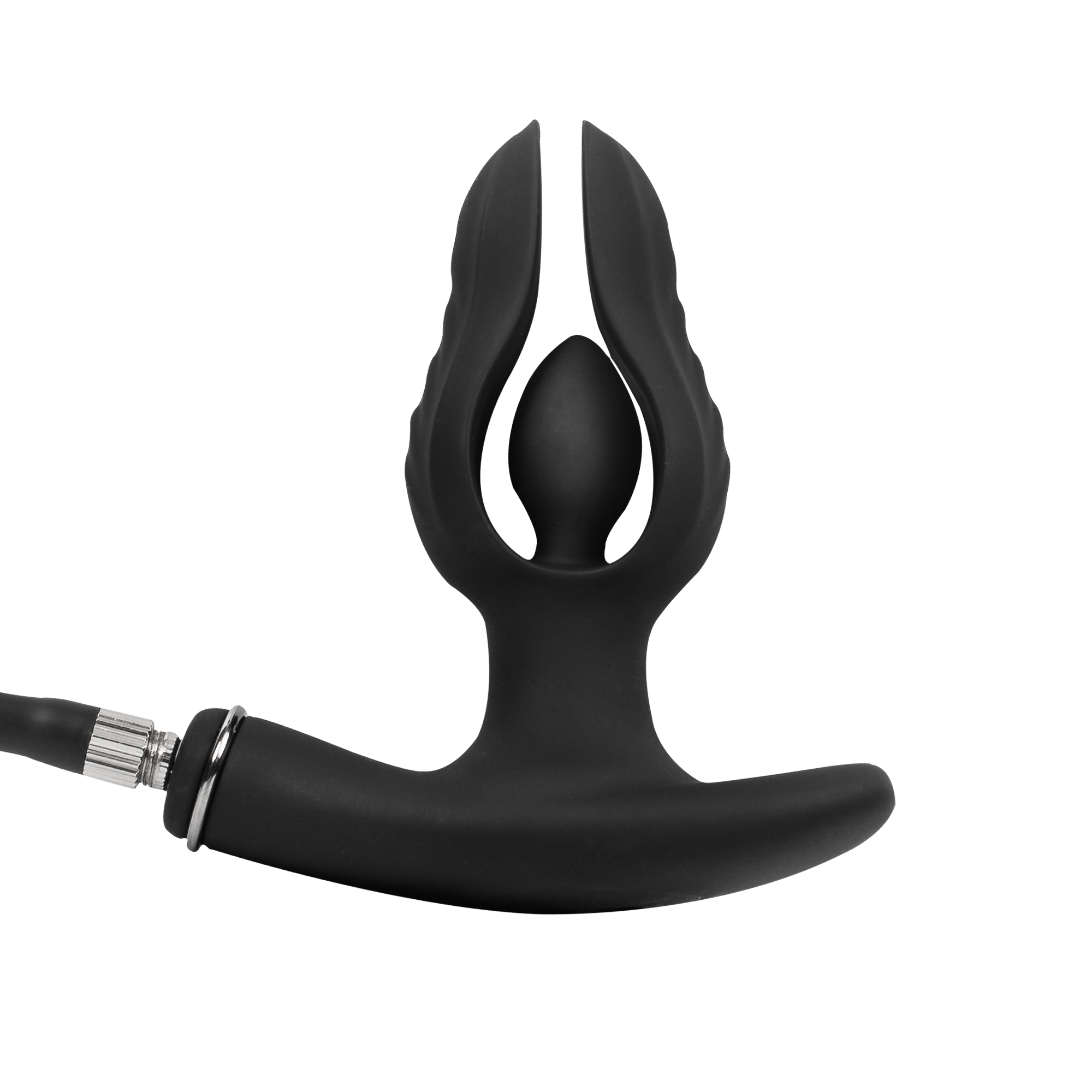6: Rimba Electro Play – E-Stim Analplug mit Pumpe – bipolar – schwarz
