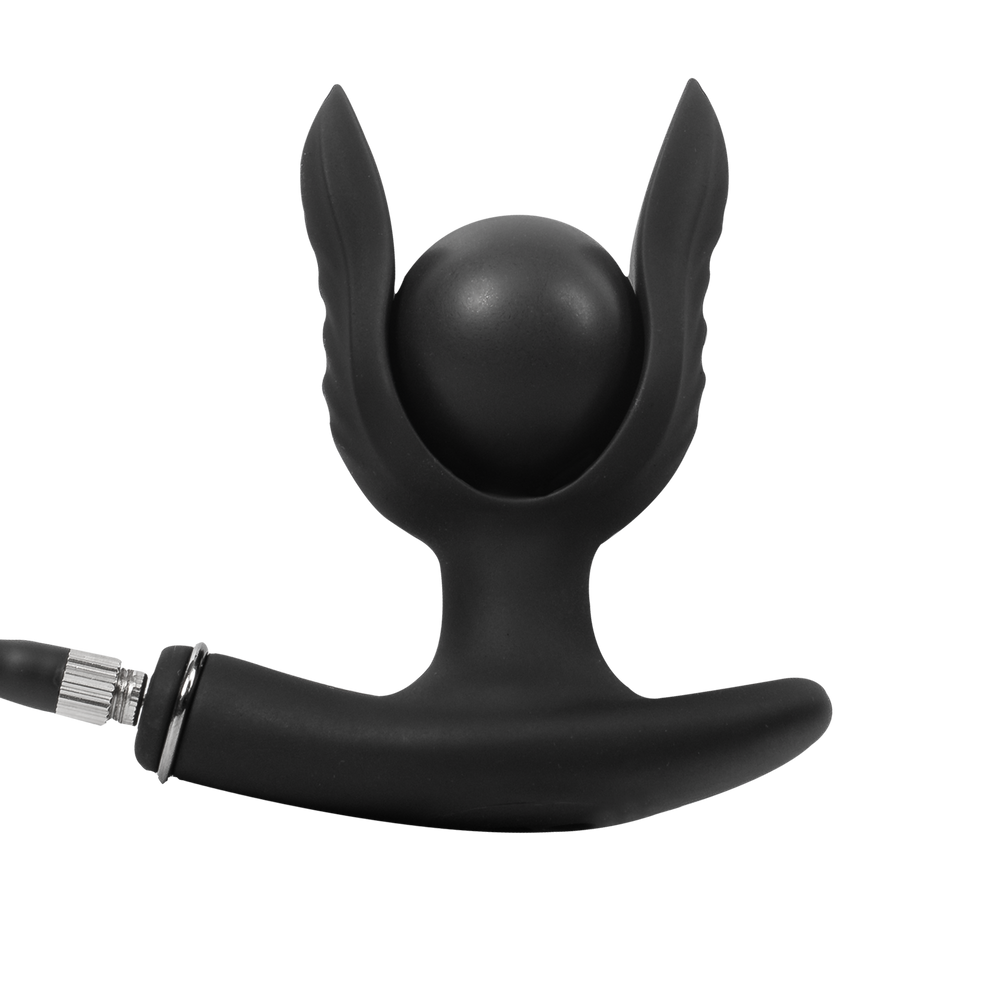 7: Rimba Electro Play – E-Stim Analplug mit Pumpe – bipolar – schwarz