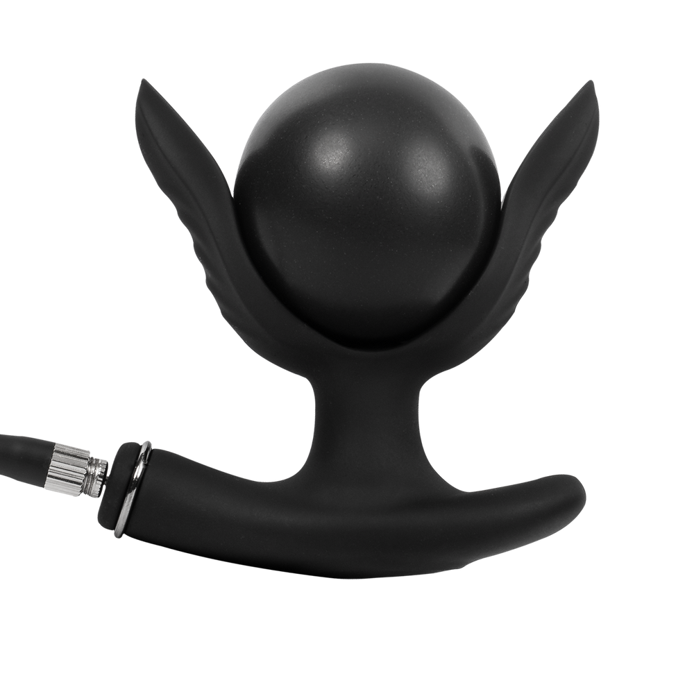 8: Rimba Electro Play – E-Stim Analplug mit Pumpe – bipolar – schwarz