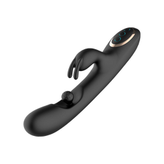 IY – Patty – Rabbit-Vibrator mit rotierender Kugel – Schwarz