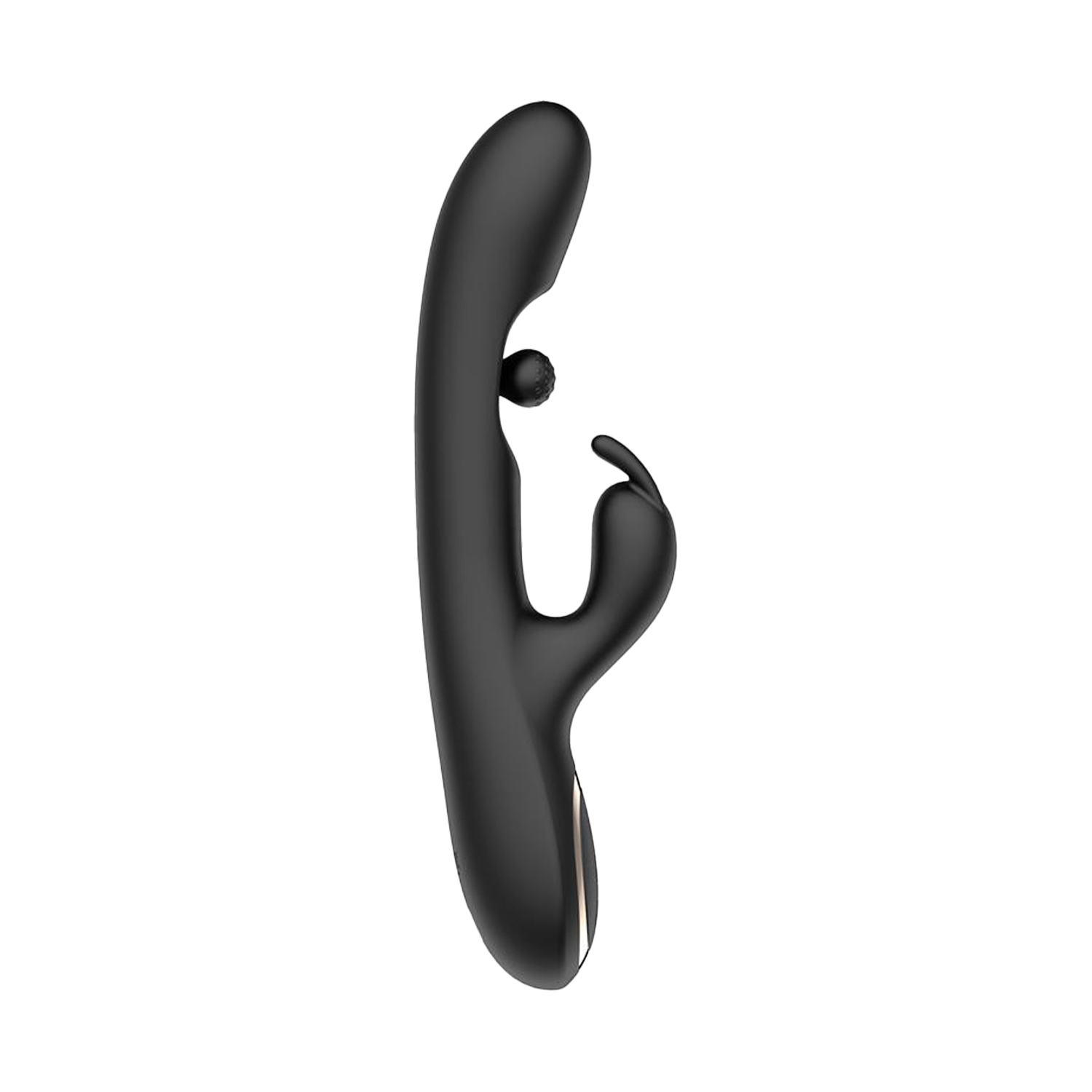 IY – Patty – Rabbit-Vibrator mit rotierender Kugel – Schwarz