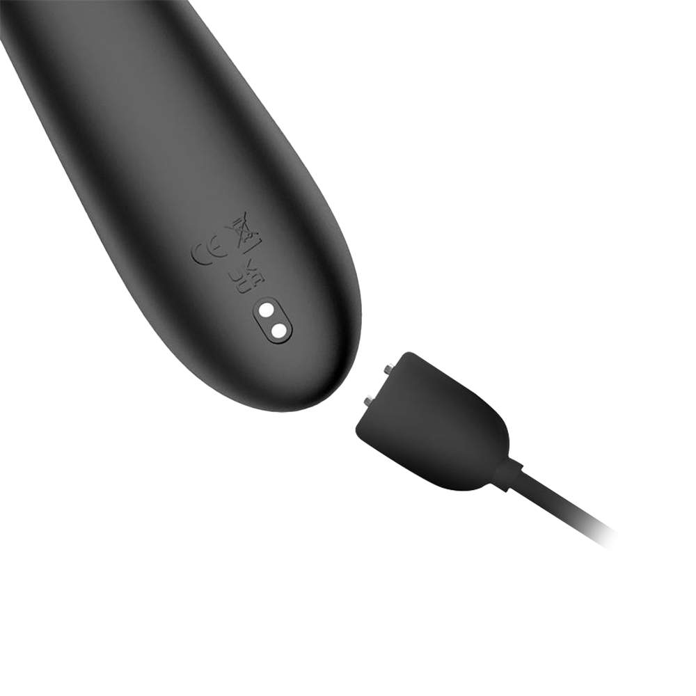 IY – Patty – Rabbit-Vibrator mit rotierender Kugel – Schwarz