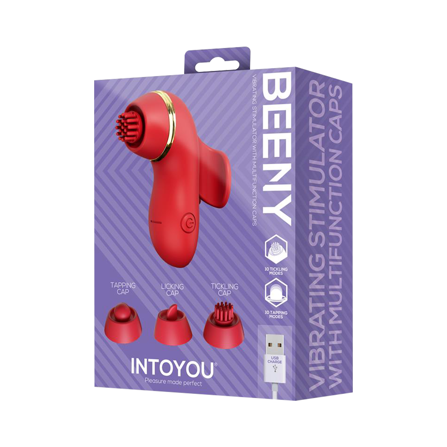 IY- Beeny – Multifunktionsvibrator – Rot